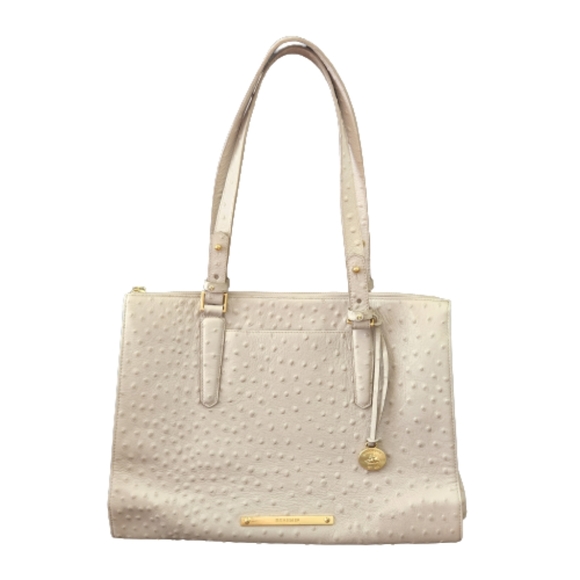 Brahmin Handbags - Brahmin Anywhere Tote Bag Ostrich Leather Shoulder Bag, Handbag, Purse
